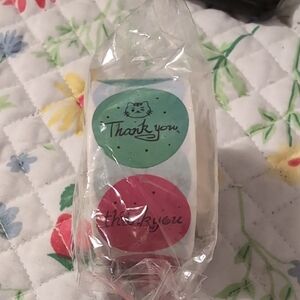 Thank You Stickers 500 Count New
